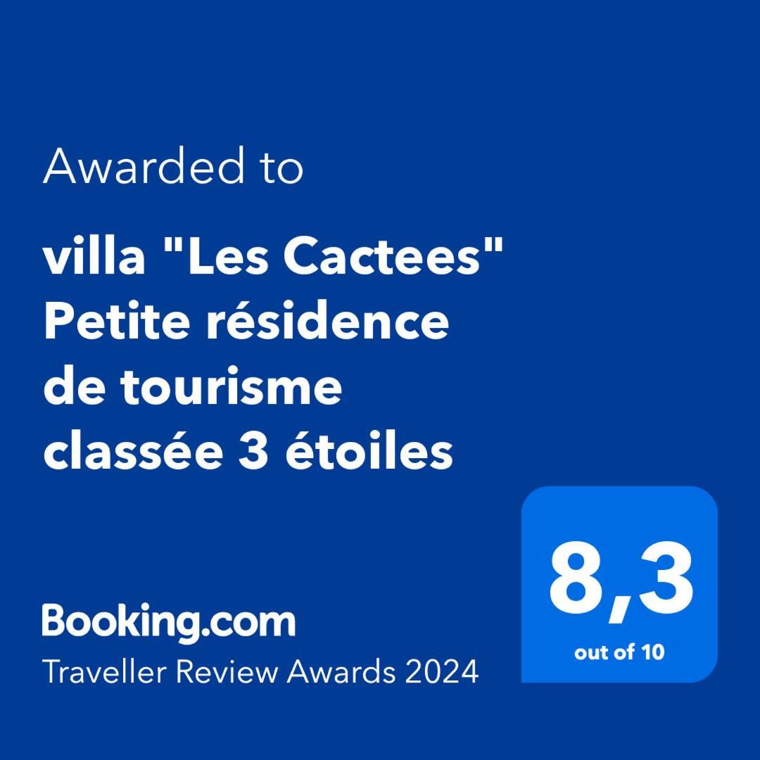 Villa "Les Cactees" Petite Residence De Tourisme Classee 3 Etoiles Antibes Exteriör bild